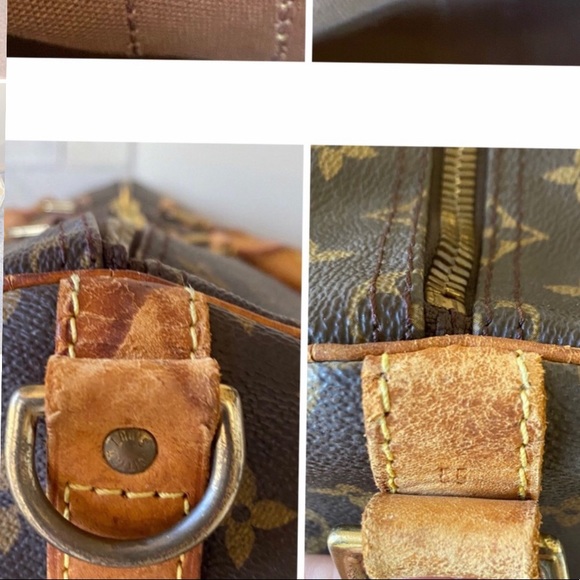 AUTHENTIC LOUIS VUITTON KEEPALL 55 DUFFEL BAG LUGGAGE - Picture 10 of 11